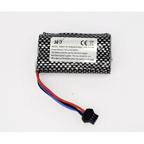 Akumulátor Li-on 7.4V 1200mAh 3SM