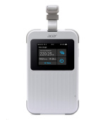 BAZAR - ACER Router Connect Enduro M6E,20GB SIMO,5G,LTE,2.4" touch display,Wifi,NFC,USB-C,2.4GHz,8000mAh,White-Rozbaleno