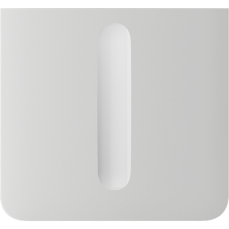 Ajax  SideButton (Dimmer) vertical - Boční kryt stmívatelného tlačítka, vertikální instalace, bílá