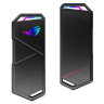 ASUS ROG STRIX ARION SSD NVME AURA case, USB-C 3.2, M.2 NVMe SSD kovový box, délka 30-80 mm, AURA RGB