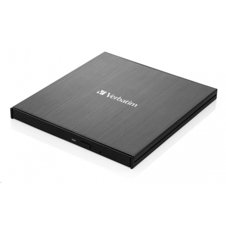 VERBATIM externí mechanika Ultra HD 4K Blu-ray External Slimline Writer (USB 3.1, USB-C) + zdarma 25GB médium +NERO