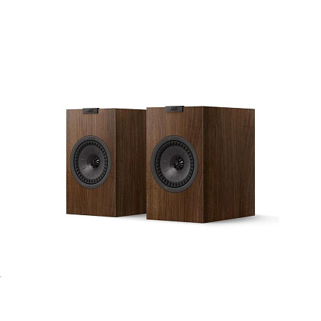 KEF Repro Q1 Meta regálové, 2ks, tmavé dřevo