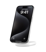 BELKIN BC Qi2 15W magnetický stojan bílý, bez adaptéru