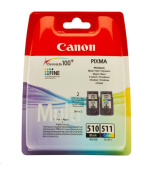 Canon CARTRIDGE PG-510/CL-511 PVP pro PIXMA iP2700, MP230, 240, 250, 260, MP49x, MX320, 330 (220 str.)