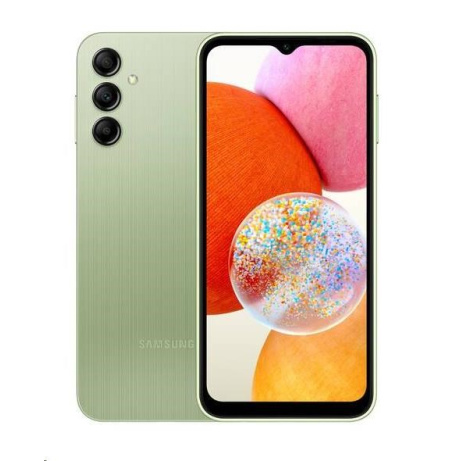 BAZAR - Samsung Galaxy A14 (A145), 4/128 GB, LTE, EU, zelená - Po opravě (Bez příšlušenství)