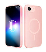 3mk ochranný kryt Misty MagCase Pink pro Apple iPhone 16E/ iPhone 17E