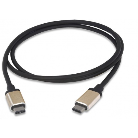 PREMIUMCORD Kabel USB 3.1 konektor C/male - USB 3.1 C/male, 0,5m hliníkové konektory