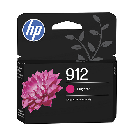 HP 912 Magenta Original Ink Cartridge (315 pages)