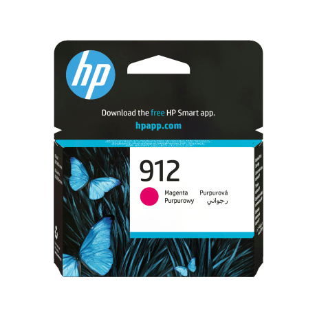 HP 912 Magenta Original Ink Cartridge (315 pages)