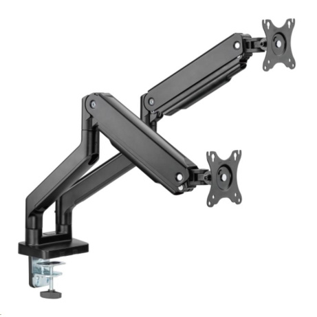 Držák monitoru Brateck LDT60-C024 dvě ramena vedle sebe mechanická pružina Heavy Duty