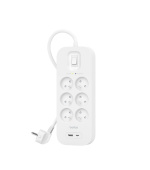 Belkin SURGE 6OT 650J, 18W, USB A + C, Pol