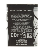 BL-5B Baterie pro Nokia 890mAh Li-Ion (OEM)