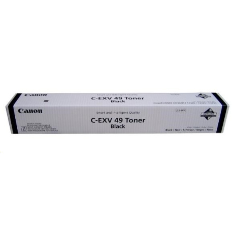 BAZAR - Canon toner C-EXV 49  Black (iR-ADV C3330i/3325i/3320i) - Poškozený obal (Komplet)