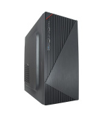 BAZAR - VeinX case Crown CR18A Mid Tower, bez zdroje, 1x USB3.0, 2x USB2.0, černá - Poškozený obal (Komplet)