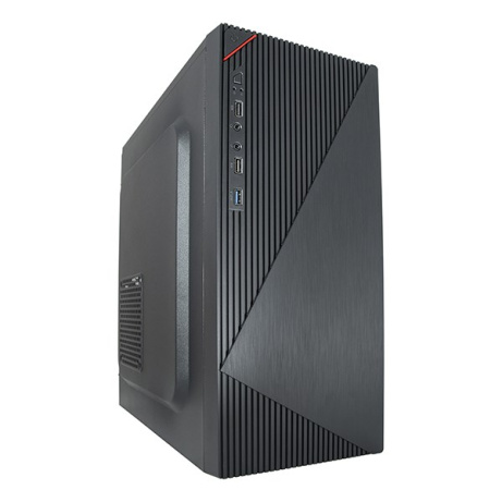 BAZAR - VeinX case Crown CR18A Mid Tower, bez zdroje, 1x USB3.0, 2x USB2.0, černá - Poškozený obal (Komplet)