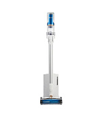 Shark BU3521EU Cordless Pro tyčový vysavač bílá/modrá, Auto-Empty dokovací stanice, Anti Hair Wrap, HEPA filtr, LED