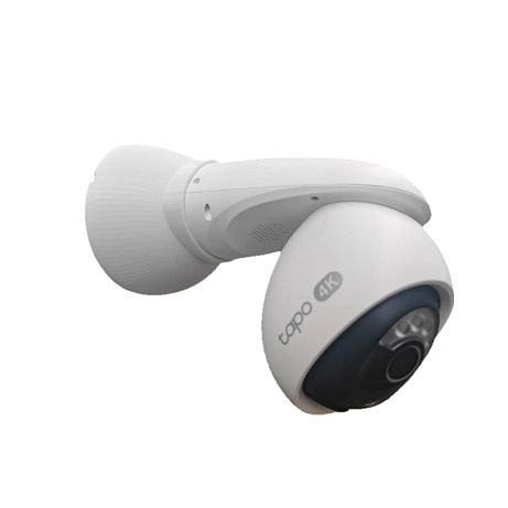 TP-LINK držák pro kamery Tapo C560WS, TC46 na stěnu, bílý s krytkou kabelů