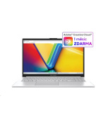 ASUS NTB Vivobook 15 OLED (M1505YA-OLED389W), R7 7730U, 15.6" 1920x1080, 16GB, 1TB SSD, AMD Radeon, W11 Home, Silver