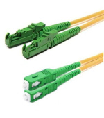 Patchcord FO Duplex E2000/APC-SC/APC 9/125um 3m, OS2