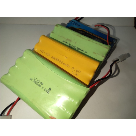 Outlet baterie Ni-MH 2000 mAh 9.6V tamiya ( 1 ks ), outlet