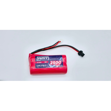 Akumulátor 7.4V 2500mAh 2SM pro Defender 1/8
