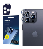 3mk Hardy Lens Protection Pro pro iPhone 16 Pro /16 Pro Max Titanium Silver