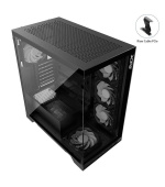 ADATA XPG case INVADER X Mid-Tower, bez zdroje, 5x 120mm Fan, Černá