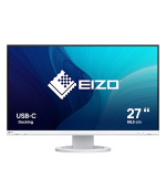 EIZO MT 27" EV2720S-WT FlexScan, IPS, 2560x1440, 350nit, 1500:1, 5ms, USB-C, DisplayPort, HDMI, USB, Repro, Bílý