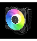 ARCTIC Freezer 36-S A-RGB (Black) (BULK) - Výkonný celočerný věžový chladič CPU s úchvatným podsvíce