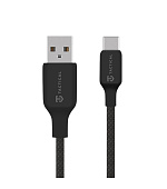 Tactical Stitch Thread Cable USB-A/USB-C 2m Black