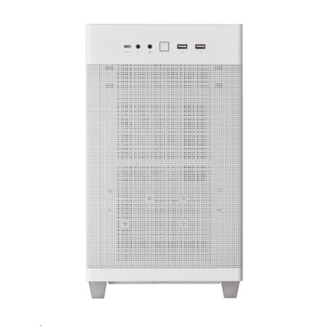 BAZAR - ASUS case AP201 PRIME CASE TG WHITE, Mini Tower, bílá - Rozbaleno (Komplet)