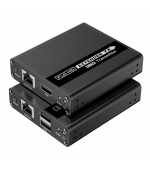 PremiumCord HDMI KVM extender FULL HD 1080p na 70m s přenosem USB