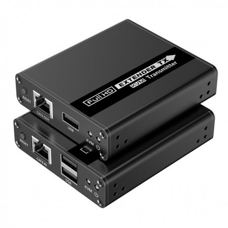 PremiumCord HDMI KVM extender FULL HD 1080p na 70m s přenosem USB