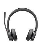 Poly Voyager 4320 bezdrátová náhlavní souprava, BT700 USB-A adaptér, stereo, nabíjecí stojánek