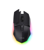 TRUST Myš GXT 122 Felox+, Bezdrátová, RGB, černá