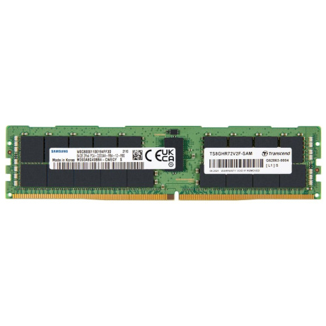 TRANSCEND DIMM DDR4 64GB 3200MHz 2Rx4 4Gx4 CL22 1.2V REG ECC