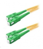 Duplexní patch kabel SM 9/125, OS2, SC(APC)-SC(APC), LS0H, 3m