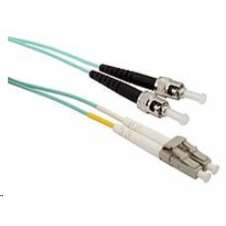 Solarix Patch kabel 50/125 LCupc/STupc MM OM3 1m duplex SXPC-LC/ST-UPC-OM3-1M-D