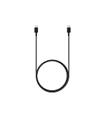 Cable Samsung EP-DX510 - USB cable black, 1.8 m - 24 pin USB-C (M) to 24 pin USB-C (M), EU