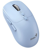 GENIUS myš NX-8080S BT/ duální Bluetooth + 2,4GHz/ 1600 dpi/ Copilot/ bezdrátová/ tichá/ modrá