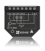 Ezviz  chytré Wi-Fi relé CS-T36-R100-WM - 2 channel (CS-T36-R100-WM)