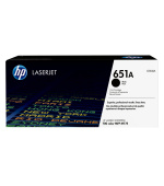 HP 651A Black LJ Toner Cart, CE340A (13,500 pages)