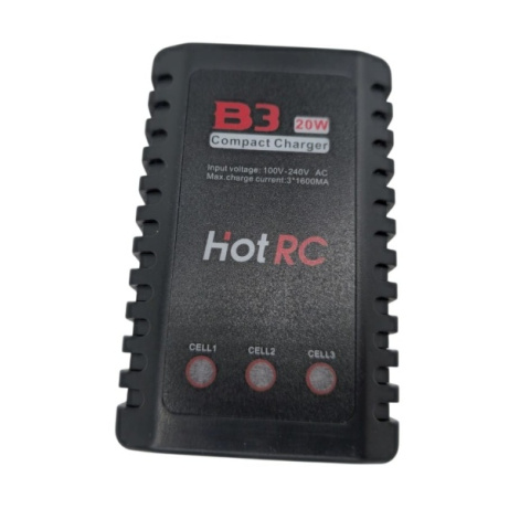 Nabíječka HOT RC B3 20W 1,6A pro 2S-3S LiPo baterie