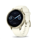 Garmin Venu® 4 - 41 mm Lunar Gold / Bone silikonový řemínek