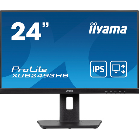 iiyama ProLite/XUB2493HS-B6/23,8"/IPS/FHD/100Hz/0,5ms/Black/3R