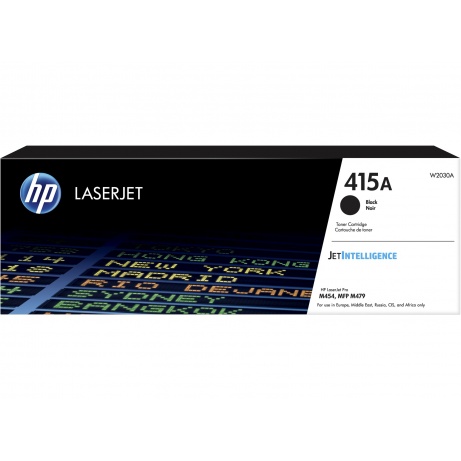 HP 415A Black LaserJet Toner Cartridge, W2030A