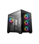 DEEPCOOL Case CG 530 4F, ATX, Průhledná bočnice, černá
