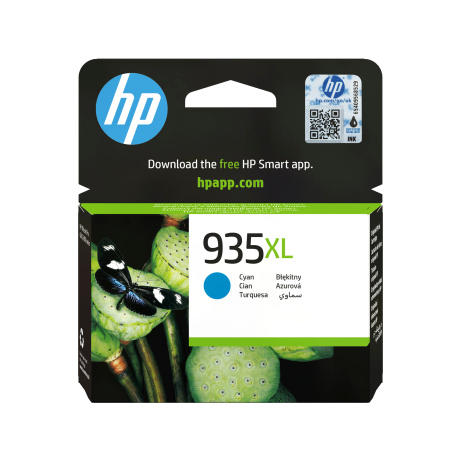 HP 935XL Cyan Ink Cartridge, C2P24AE (825 pages)