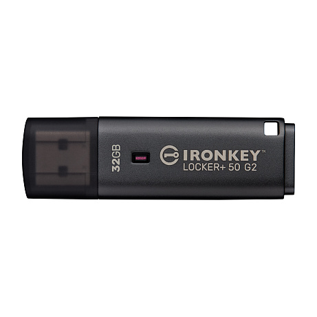 Kingston IronKey Locker+ 50 G2/32GB/USB 3.2 Gen 1 (5Gb/s)/USB-A/Černá