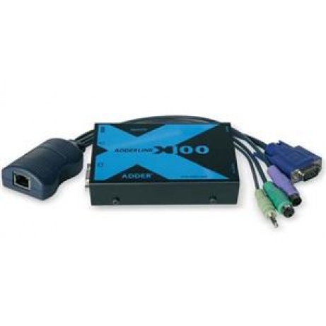 AdderLink X100 extender, PS2, audio